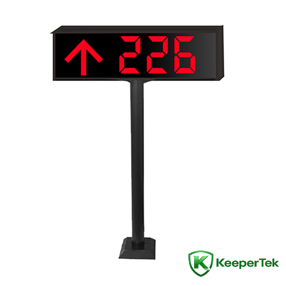 Dış mekan kablolu kılavuz ekranı tek yönlü KT-WB28