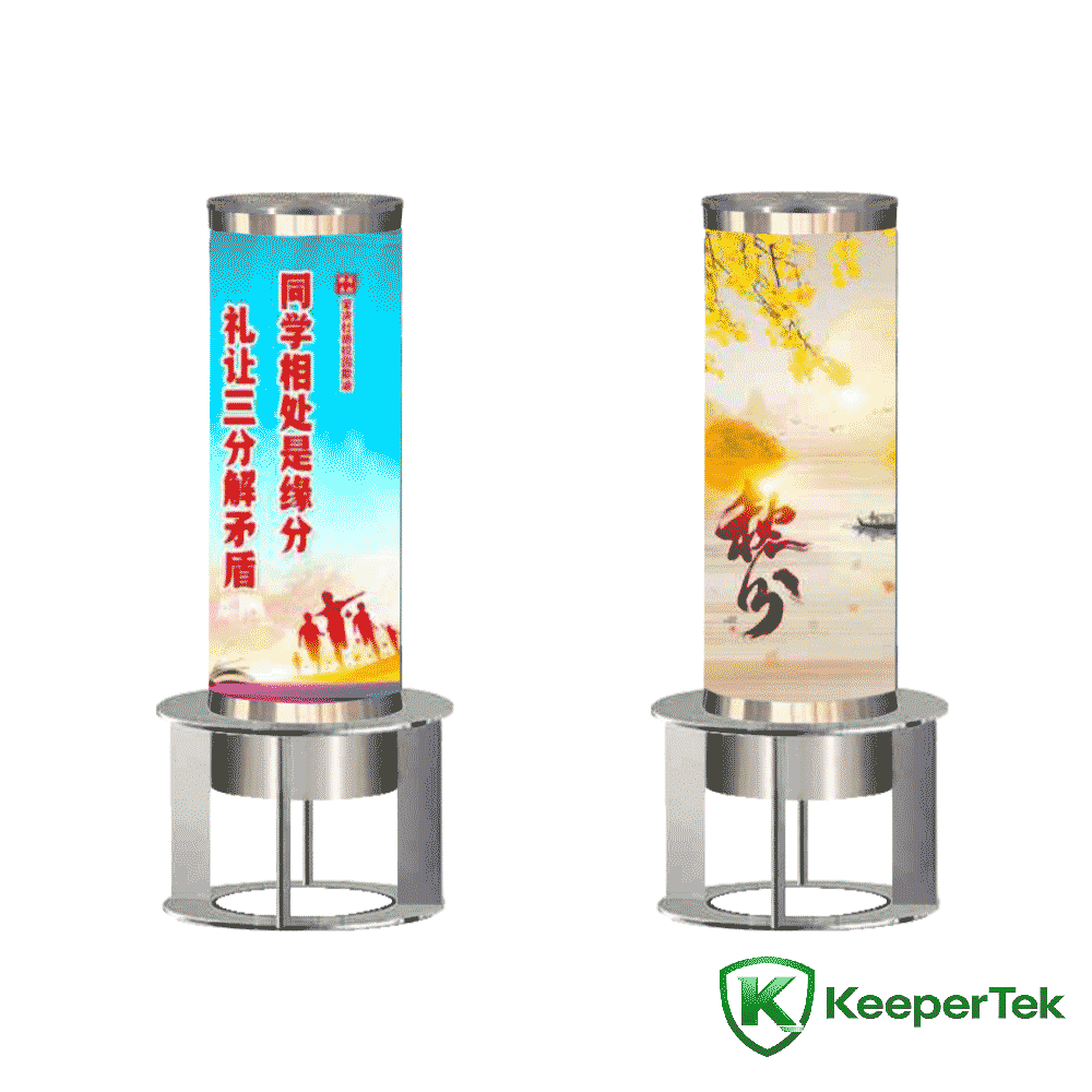 Reklam ışık kutusu tipi sabit sütun KT-DX09