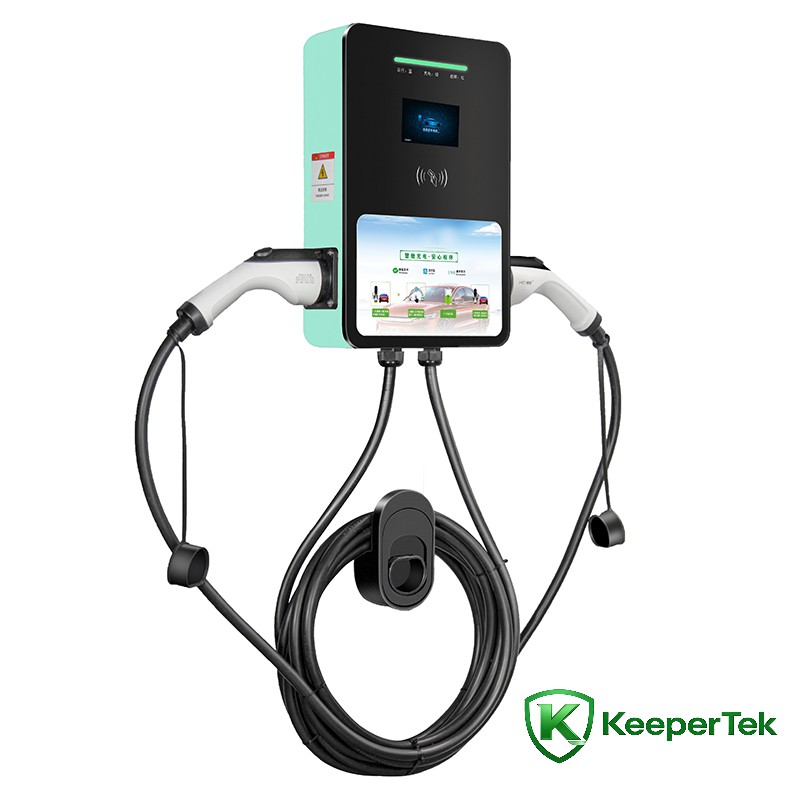 7KW/14KW yerde duran tek ve çift tabanca AC şarj yığını KT-HC06